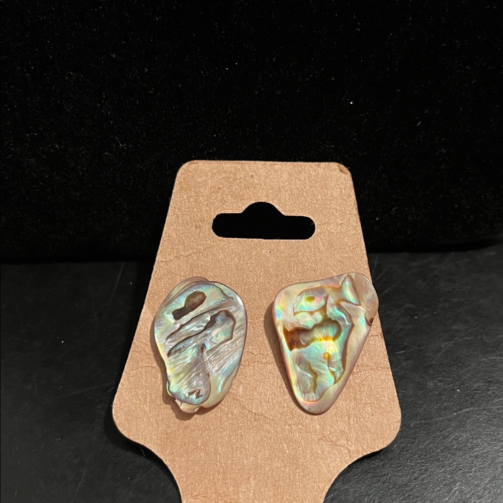 Handmade Iridescent Earrings